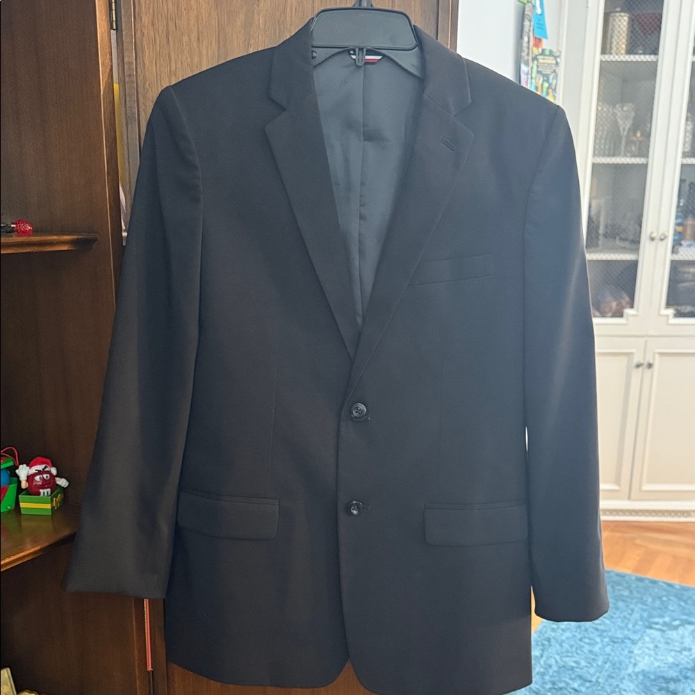 Classic youth boy black Blazer-18